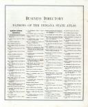 Directory - Page 411, Indiana State Atlas 1876